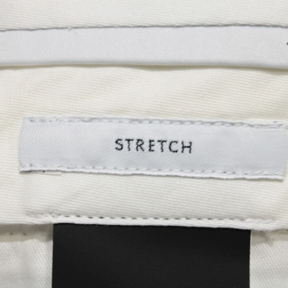 PT Torino NWT Chinos / Casual Pants Size 52 (US 36) Slim Fit Ivory Cotton Blend